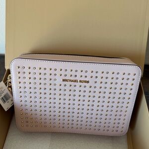 Leather crossbody bag